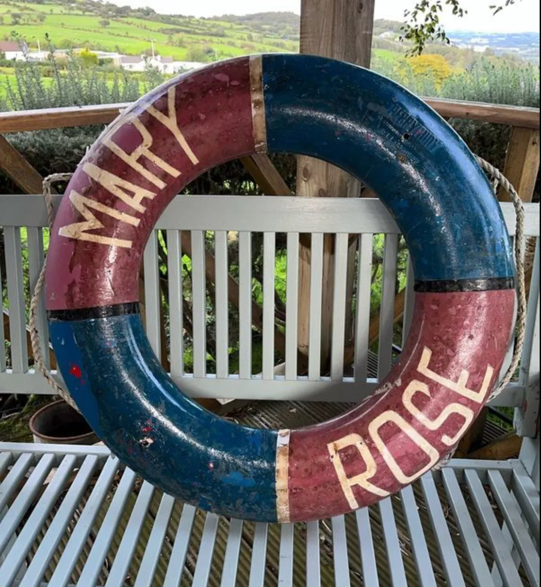 Vintage life ring - Image 1