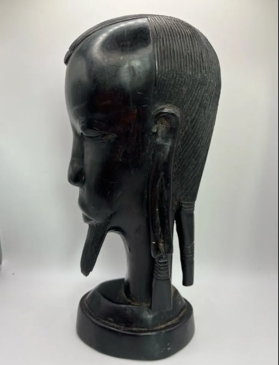 Vintage sculpture Ebony Wood - Image 1