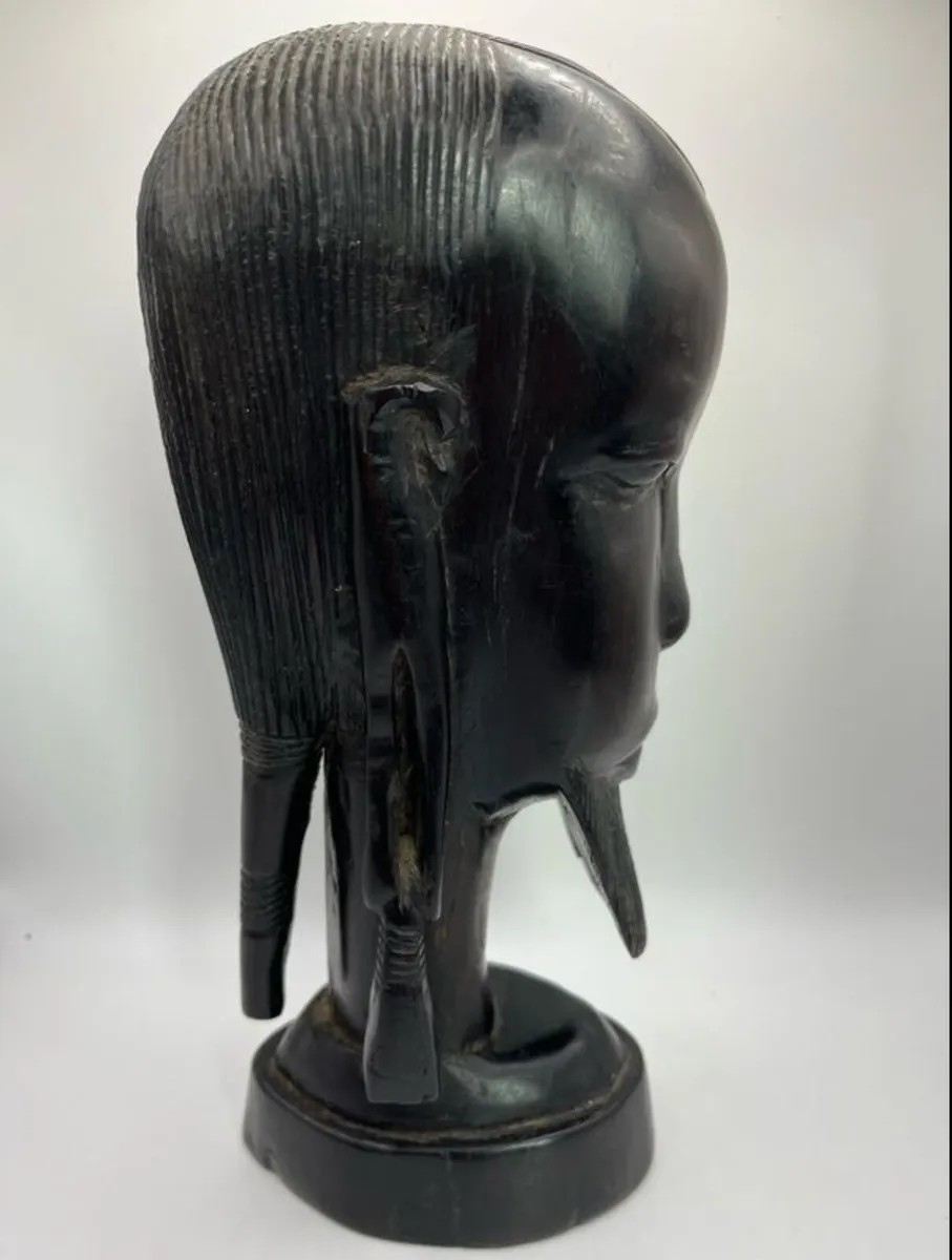 Vintage sculpture Ebony Wood - Image 2
