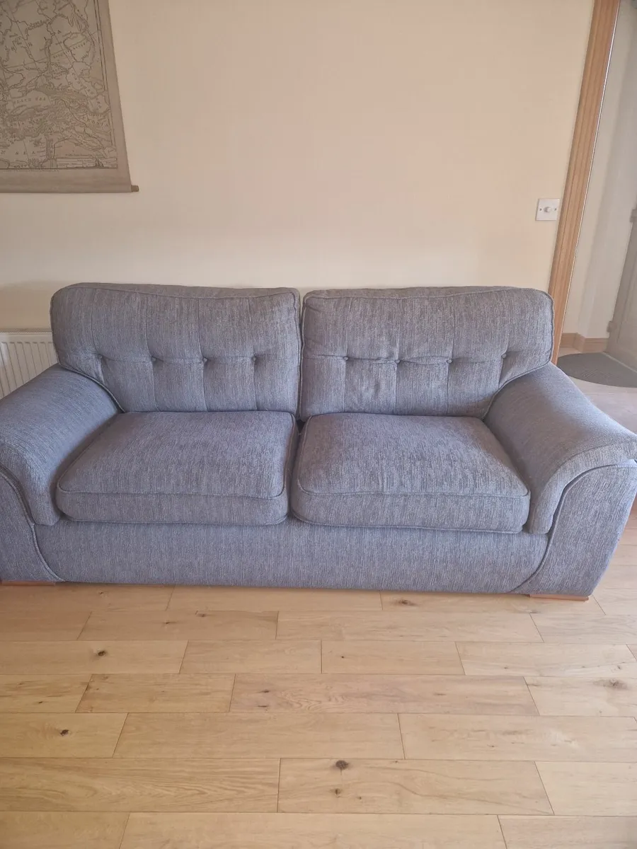 Grey 3+1+1 sofa - Image 1