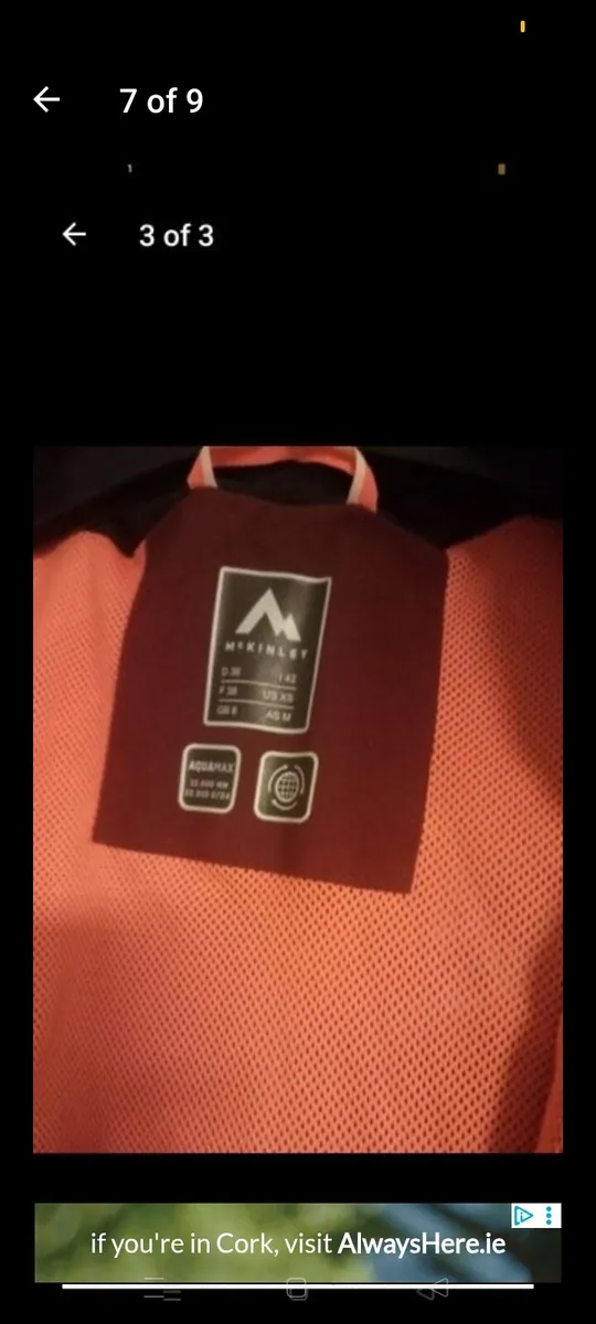 Ladies McKinley jacket size 8 - Image 2