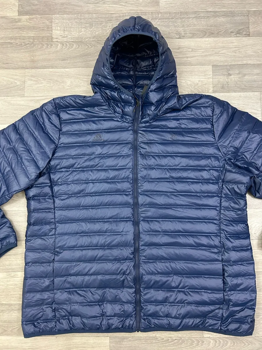 Adidas Leinster Rugby Down Puffer Jacket Mens 3XL - Image 2