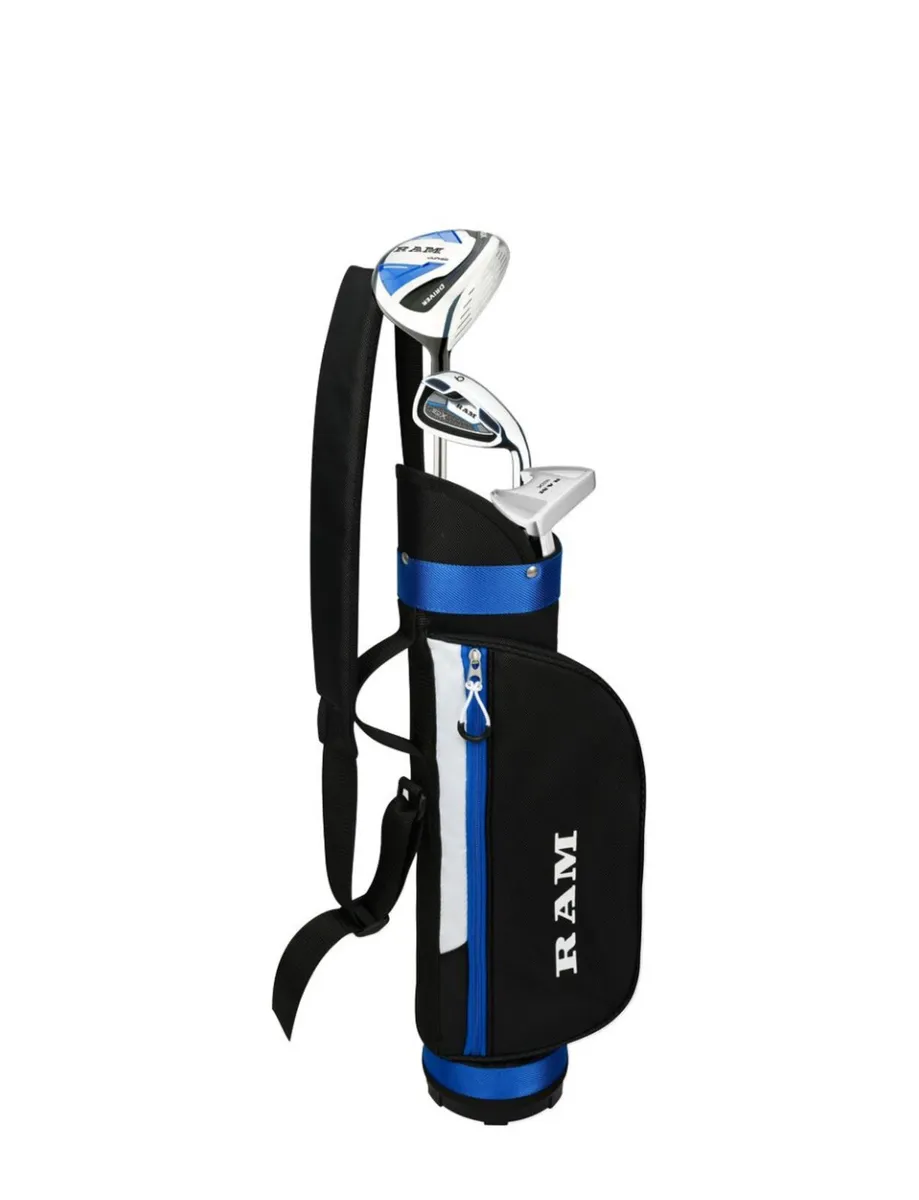 New Ram Golf Boys Junior Golf Clubs & Bag Age 3-5 - Image 1