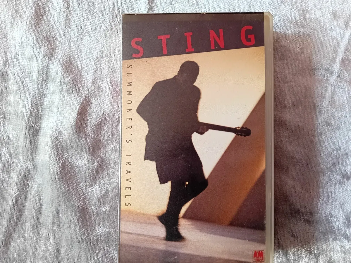 STING    SUMMONERS  TRAVELS  LIVE  VHS - Image 1