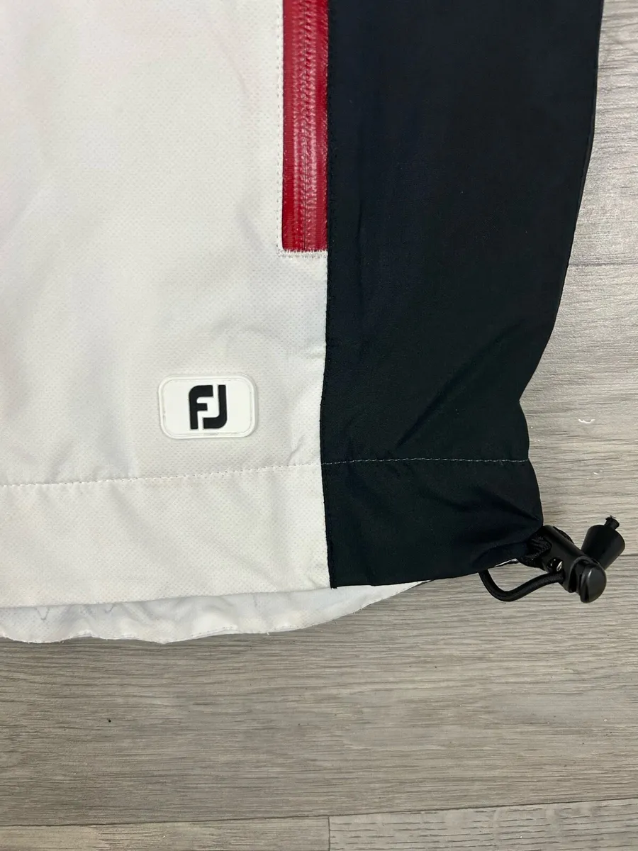 FootJoy FJ Waterproof Half Zip Golf Jacket Mens XL - Image 3