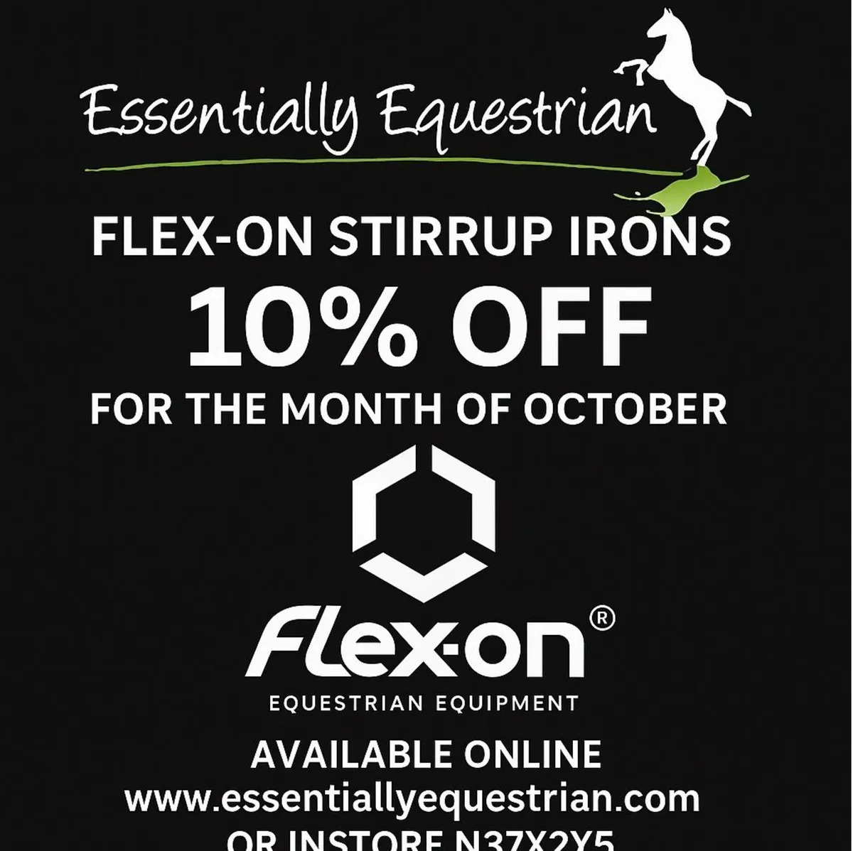 10% off Flex On Stirrups - Image 1