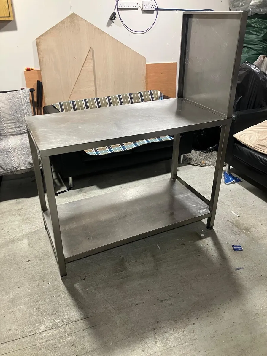 Stainless steel table