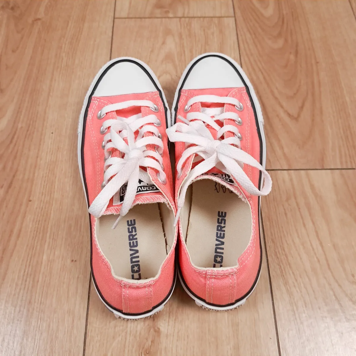 Converse Carnival Pink Orange Low Top 5UK/37.5EU - Image 4