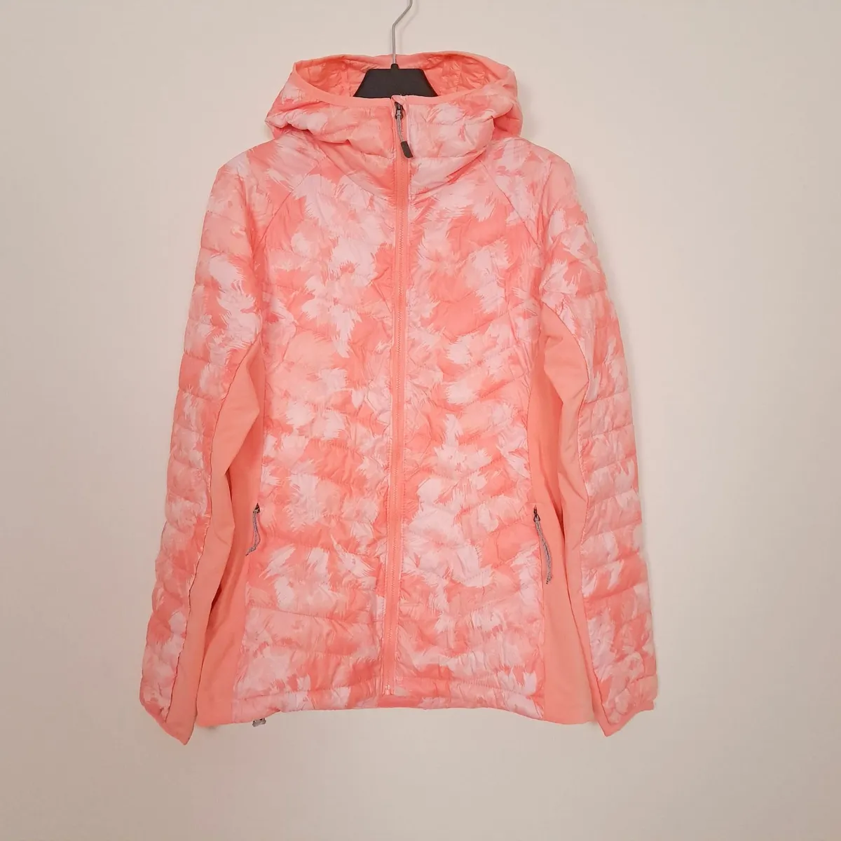 Columbia Orange Powder Lite Hooded Puffer Jacket M - Image 3