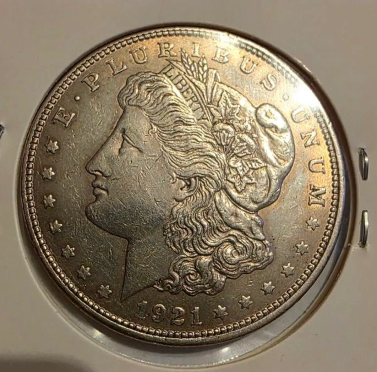 1921 silver morgan dollar - Image 1