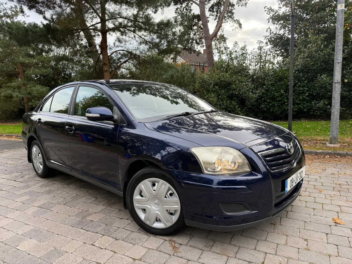 Toyota Avensis 2008 1 Owner Only 132,000KMS - Image 1
