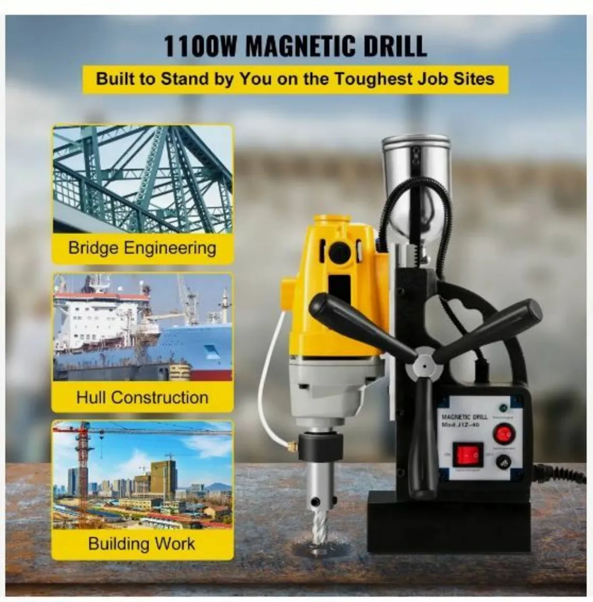 MD40 38.1 mm Electric Magnetic Drill - Image 1