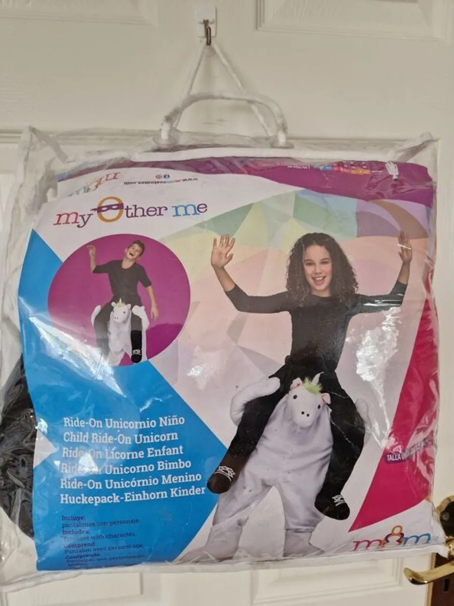 Ride On Unicorn Costume - Image 1