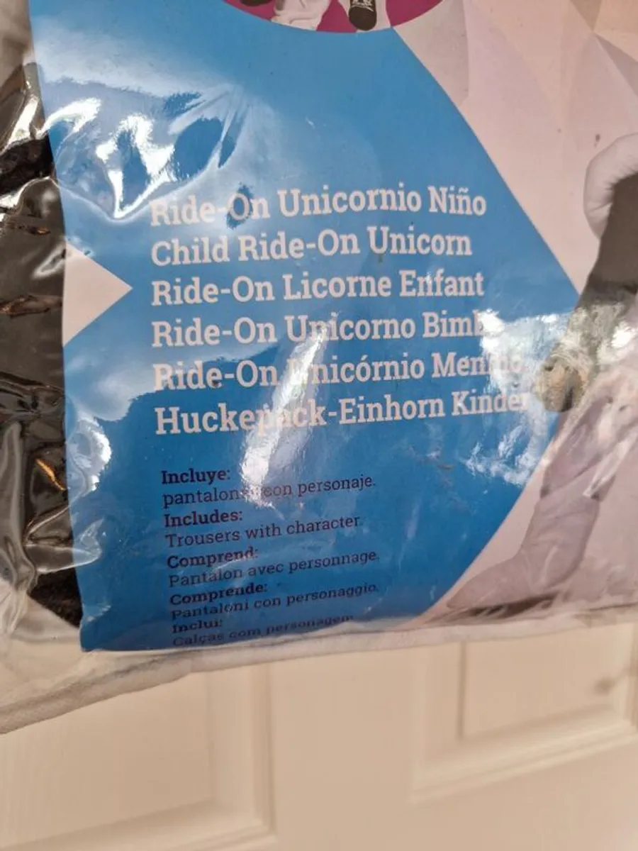 Ride On Unicorn Costume - Image 2