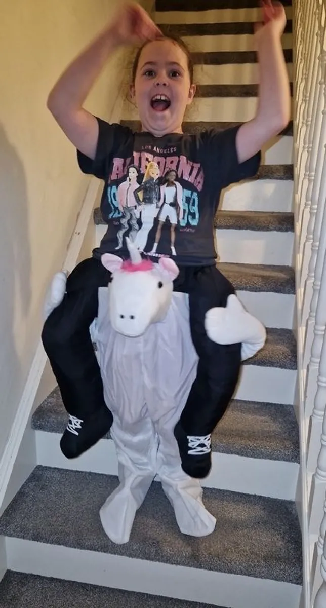 Ride On Unicorn Costume - Image 4