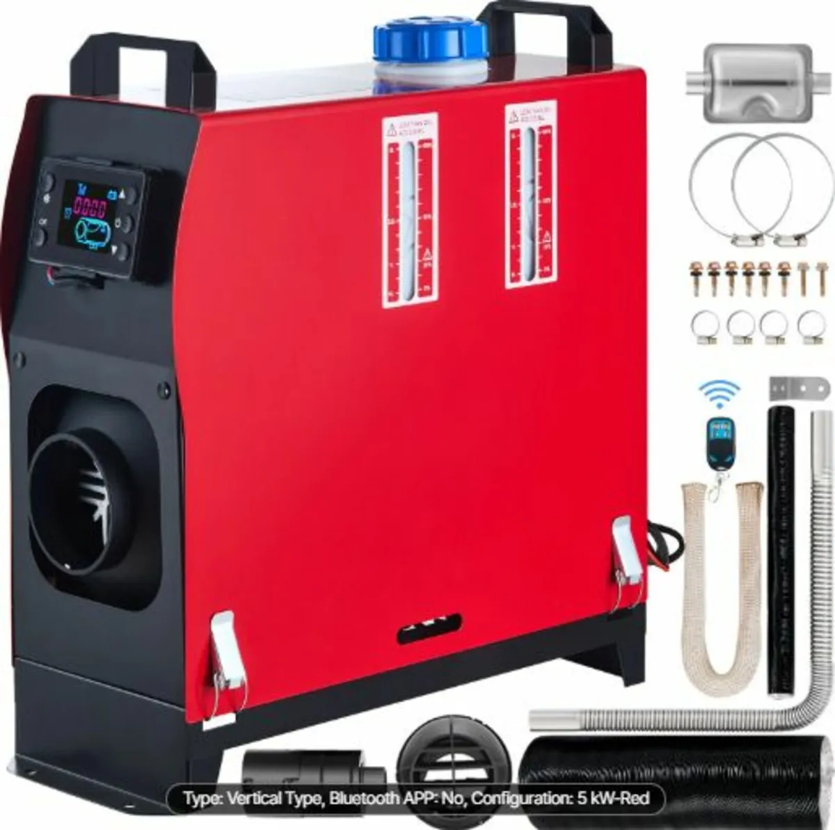 12V 5KW Diesel Heater, All-in-One Air Diesel Heat - Image 1
