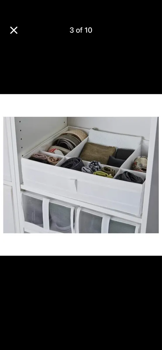 2 x IKEA Box with Compartments - Image 2