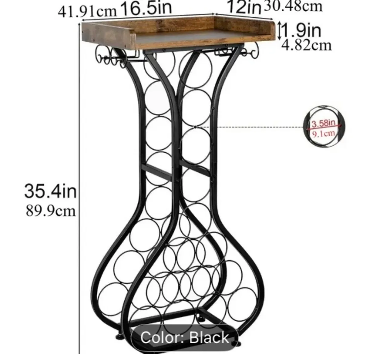 14 wine bottle holder free postage - Image 2