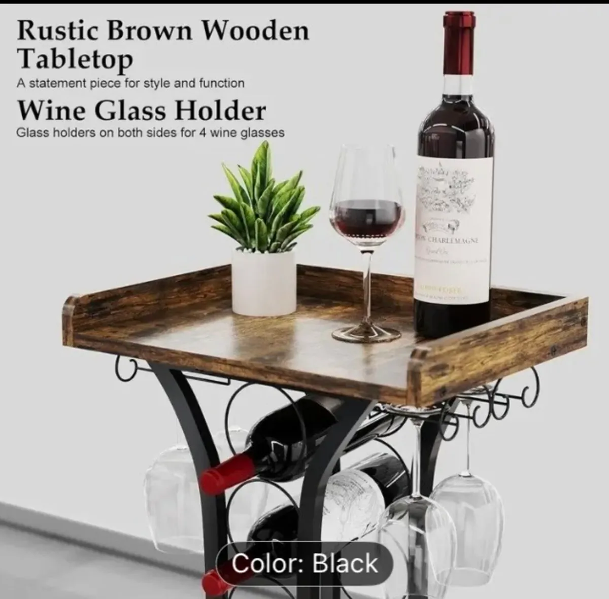 14 wine bottle holder free postage - Image 3