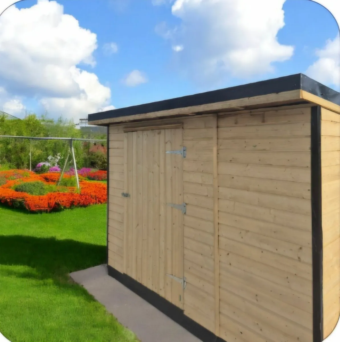 10x8ft shed