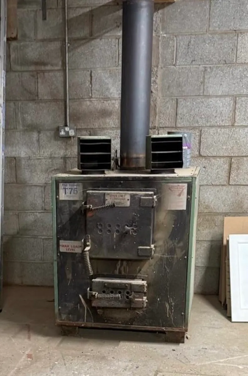 Talbot t75 waste wood workshop heater