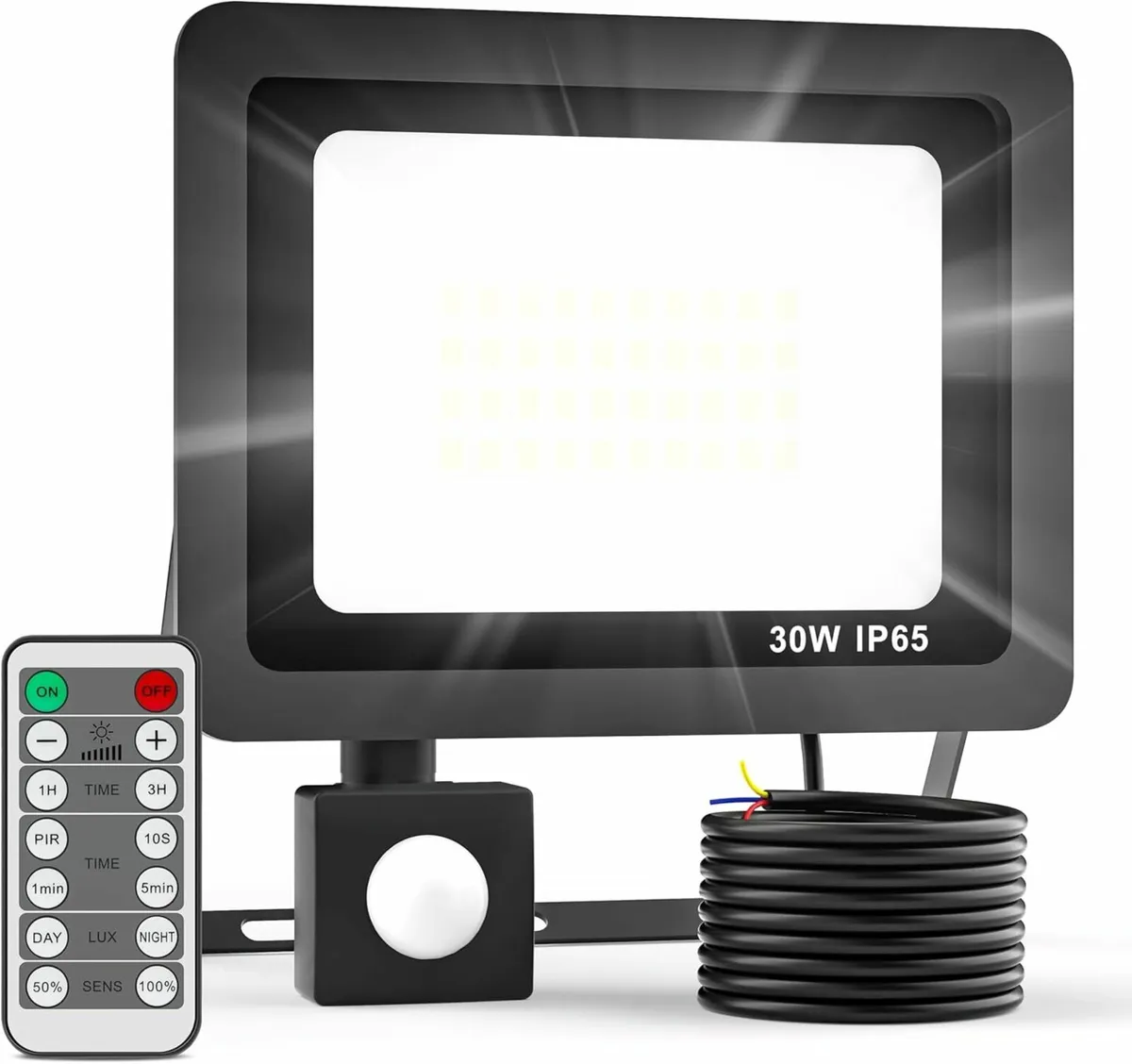 Security Lights Outdoor Motion Sensor with Remote