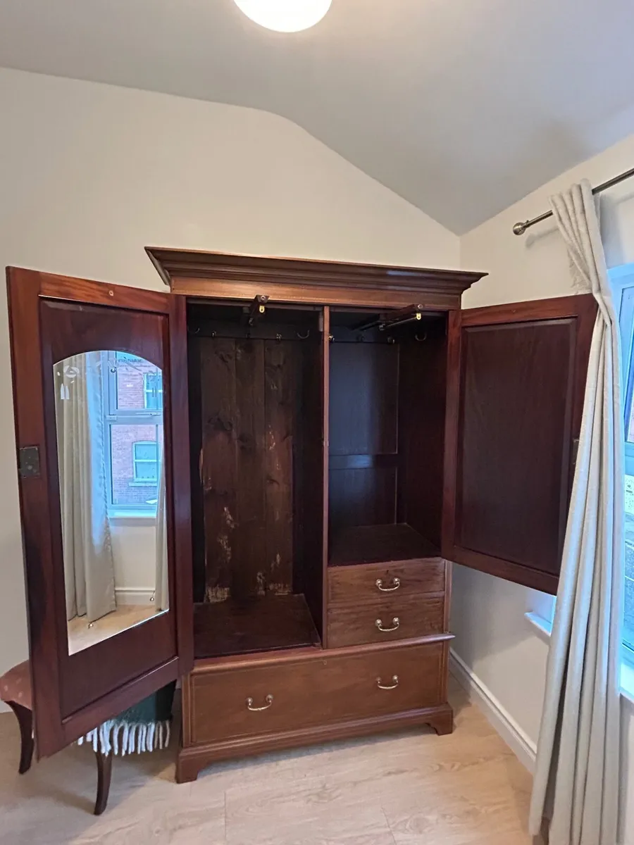 Antique Waldrode/dresser/press/closet - Image 2
