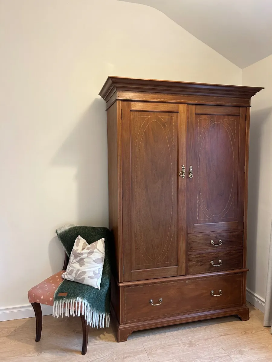 Antique Waldrode/dresser/press/closet - Image 1
