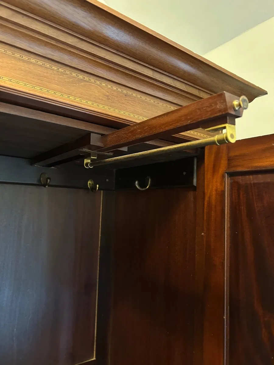 Antique Waldrode/dresser/press/closet - Image 4