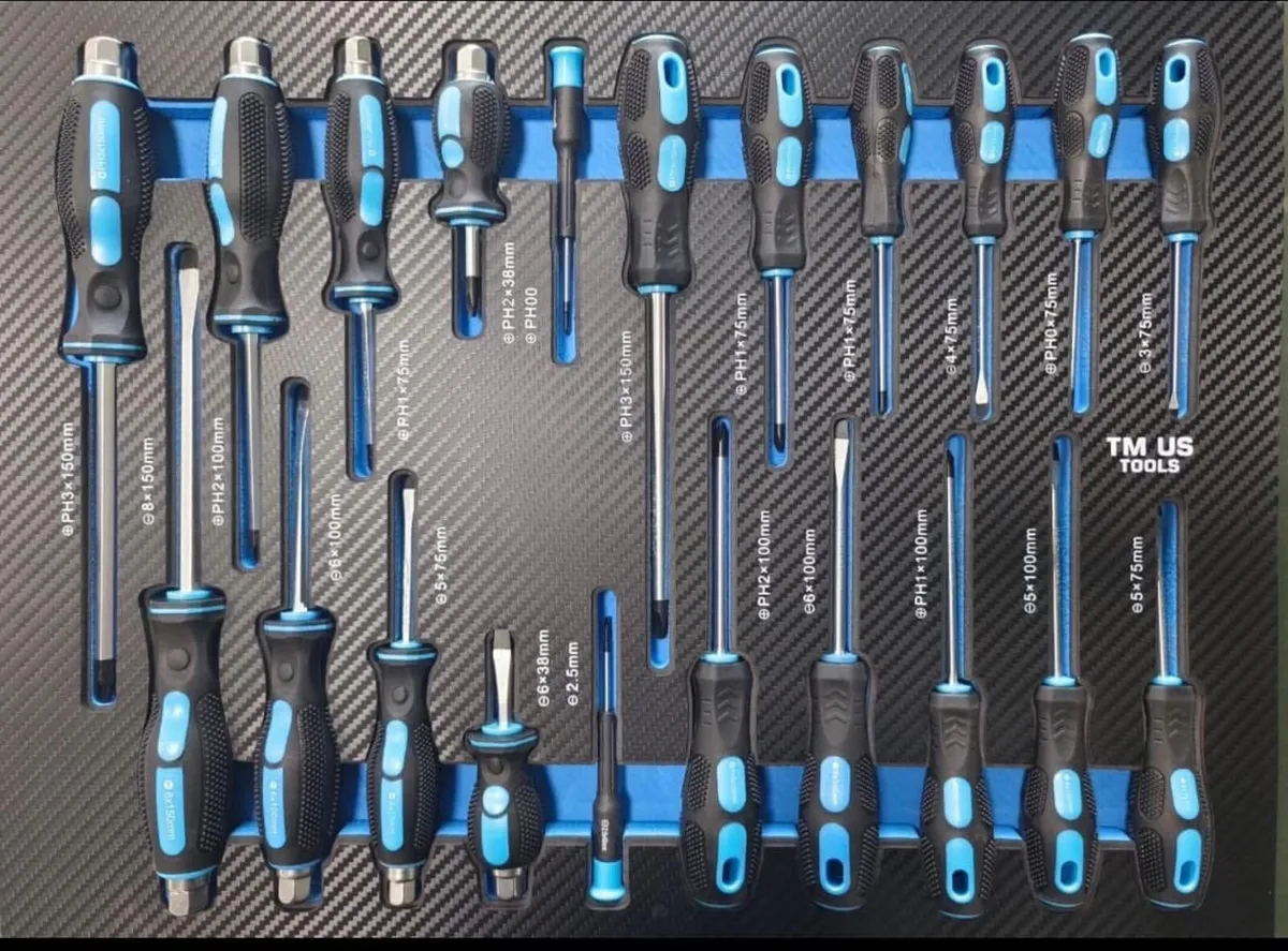BRAND NEW 7 DRAWER TOOL CHEST FULL OF TOOLS - Image 2