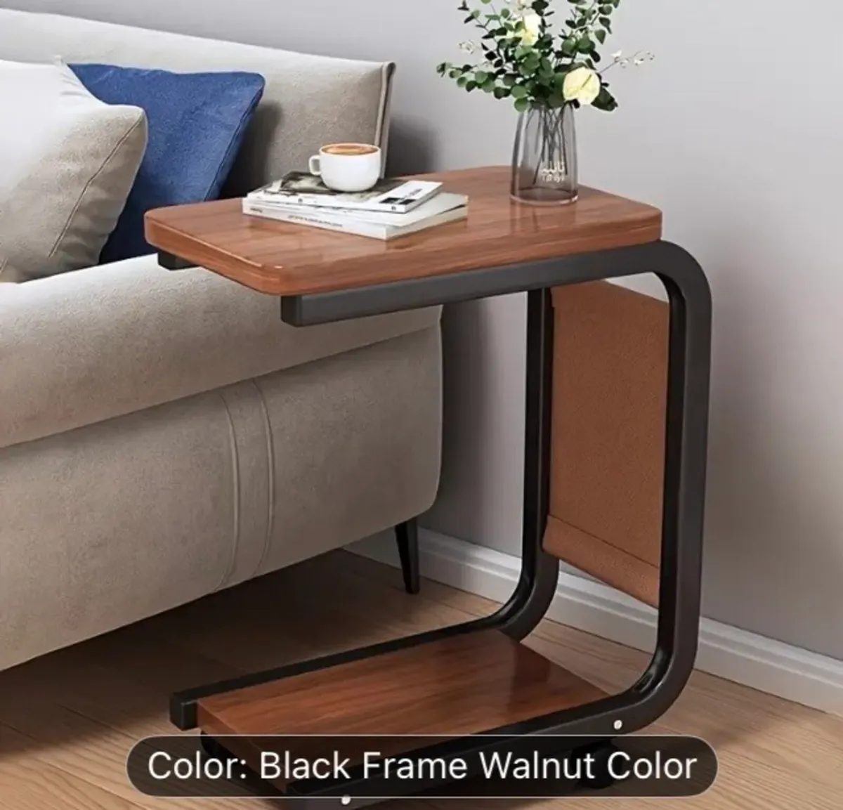 Rolling bedside table new free postage - Image 1