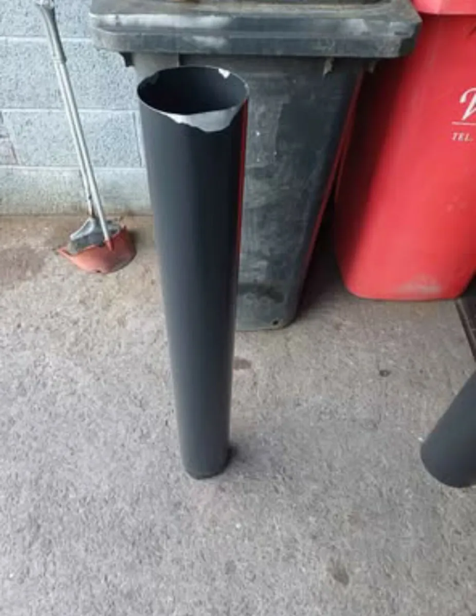 New 5 Inch Enamel Stove Pipe - Image 1