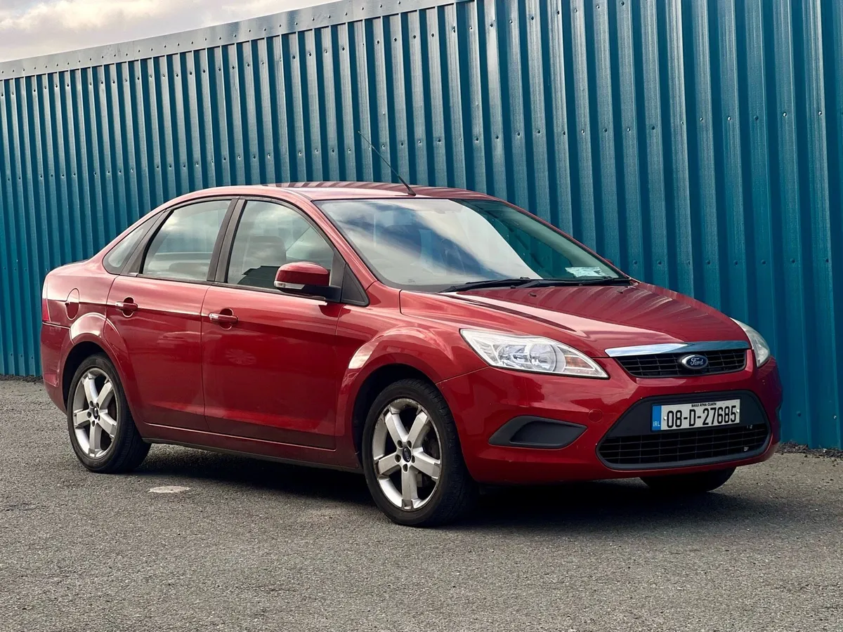 2008 Ford Focus Style 1.4 Petrol Saloon NCT 03/26 - Image 1