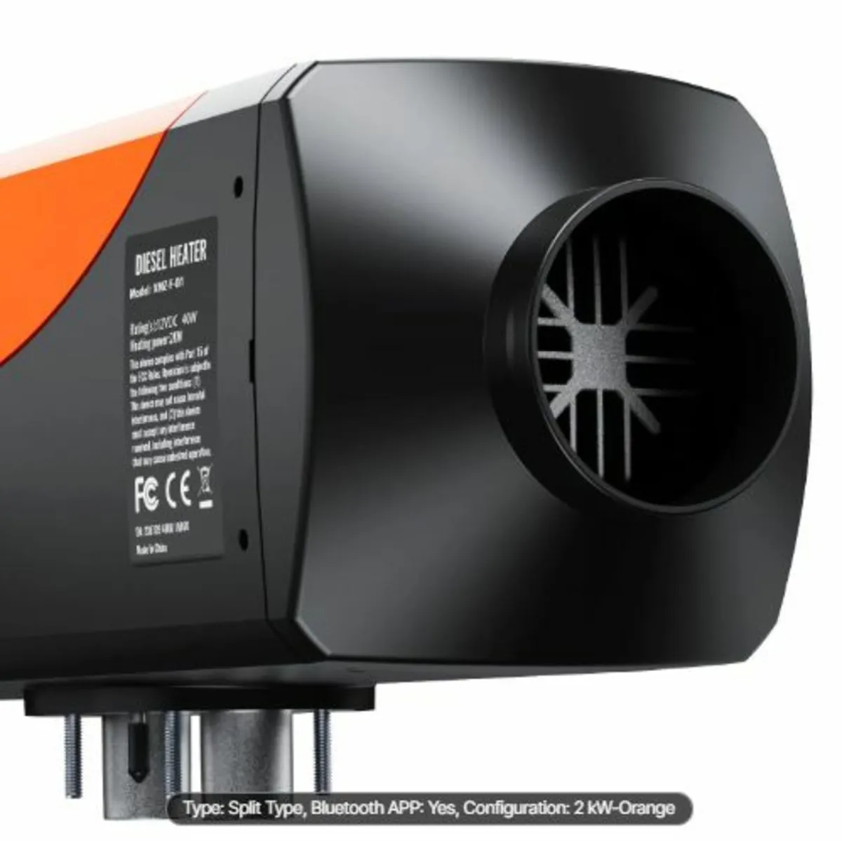 Bluetooth App Control Diesel Air Heater, 12V 2KW - Image 4