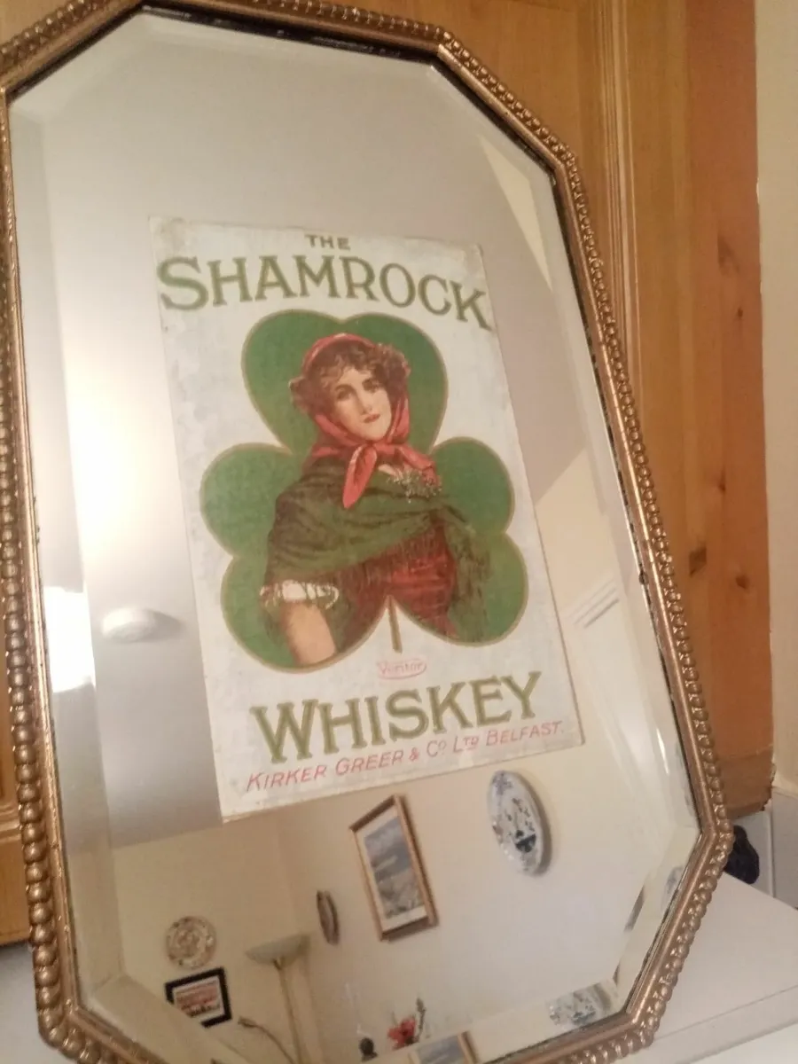 Man cave, Home Bar pub Mirror. - Image 1
