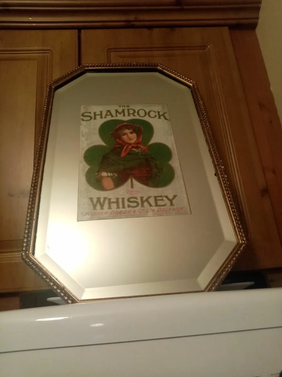 Man cave, Home Bar pub Mirror. - Image 2