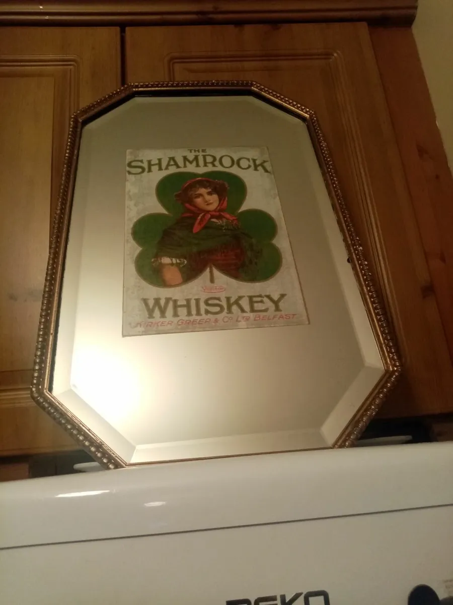 Man cave, Home Bar pub Mirror. - Image 3