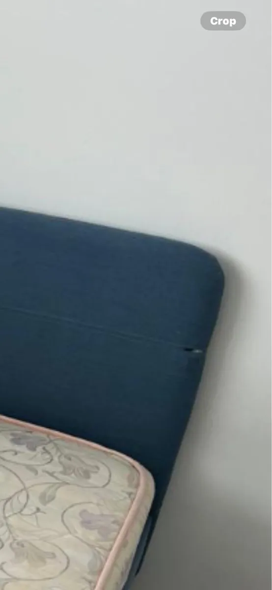 Ikea single bed with mattress and desk.. - Image 2