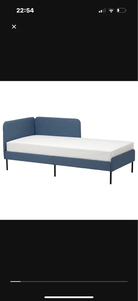 Ikea single bed with mattress and desk.. - Image 3