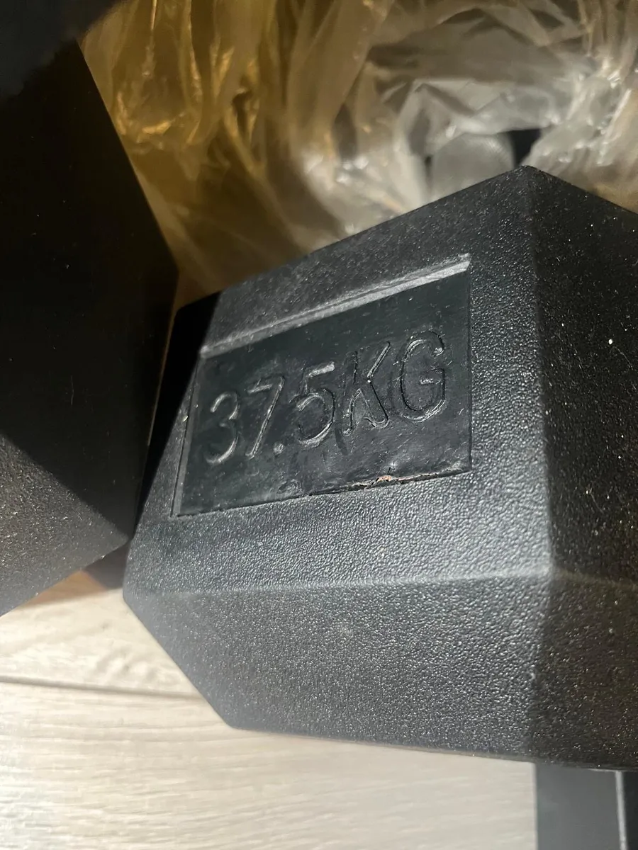 Hex weights for sale - like new - Image 2
