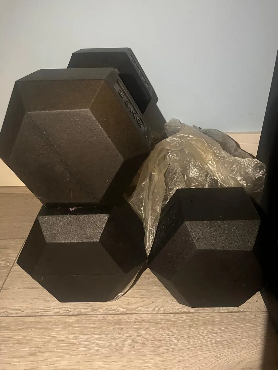 Hex weights for sale - like new - Image 3