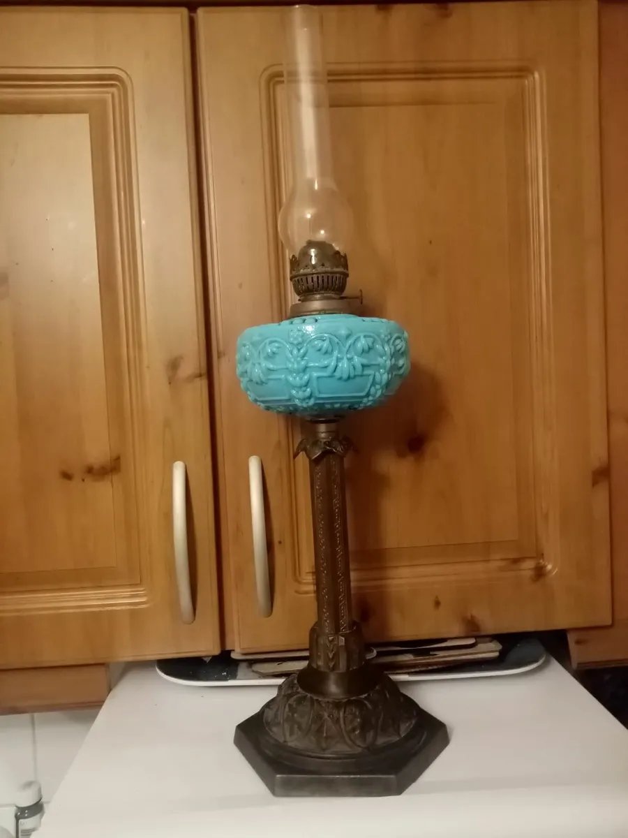 Victorian Oil Lamp - Image 1