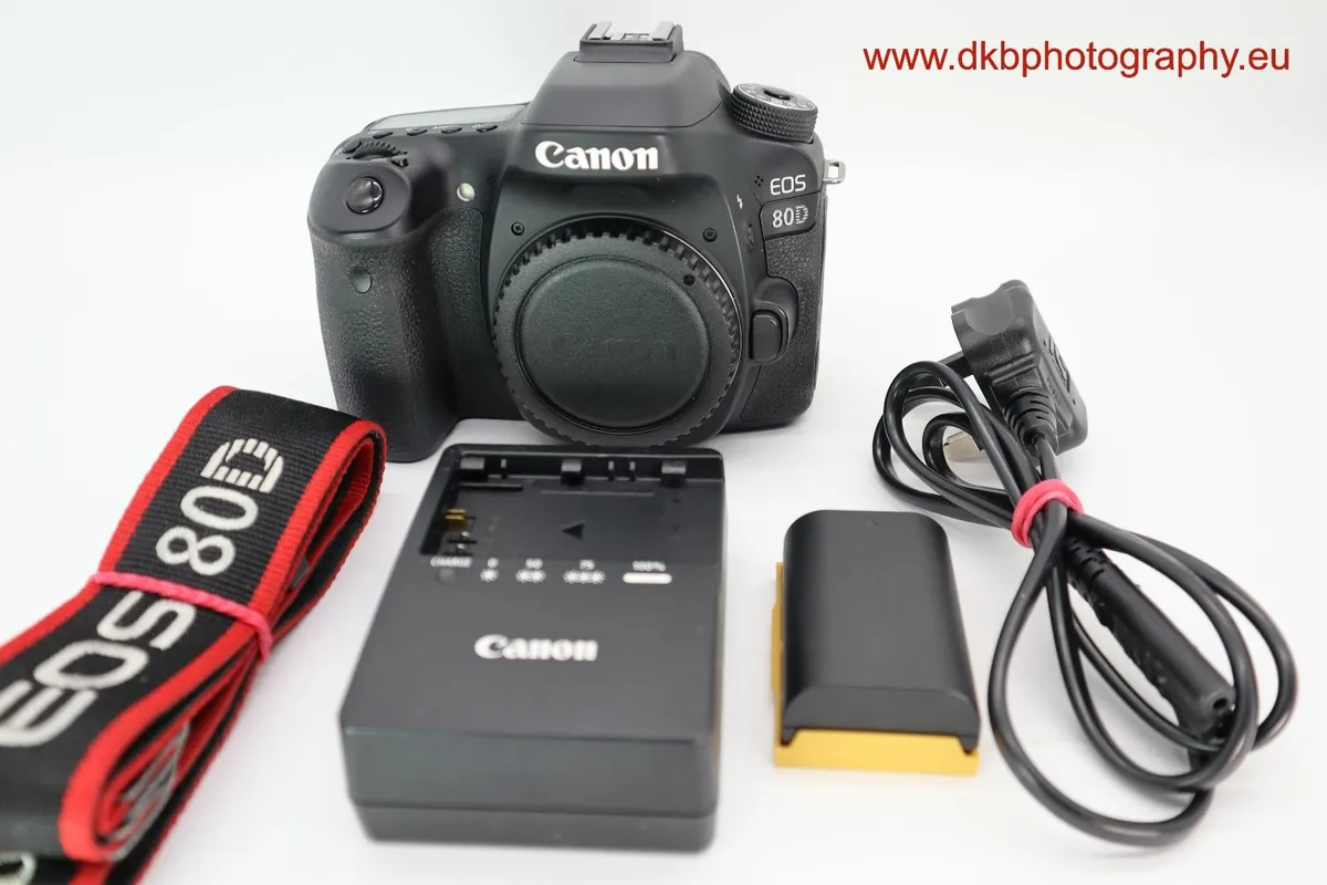 CANON EOS 80D DSLR CAMERA #008 - Image 3