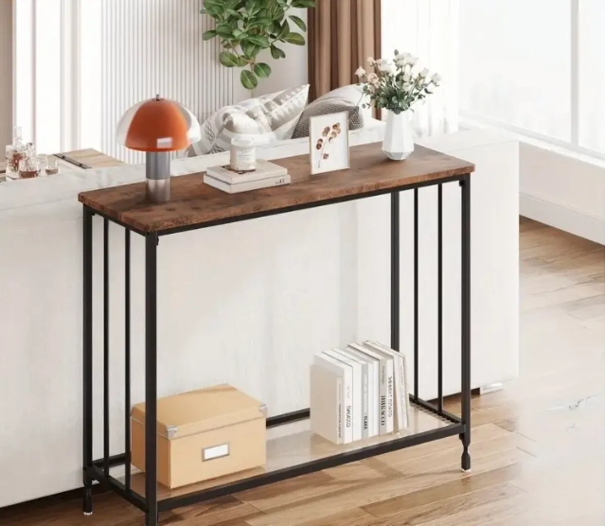 Modern console table free postage - Image 2
