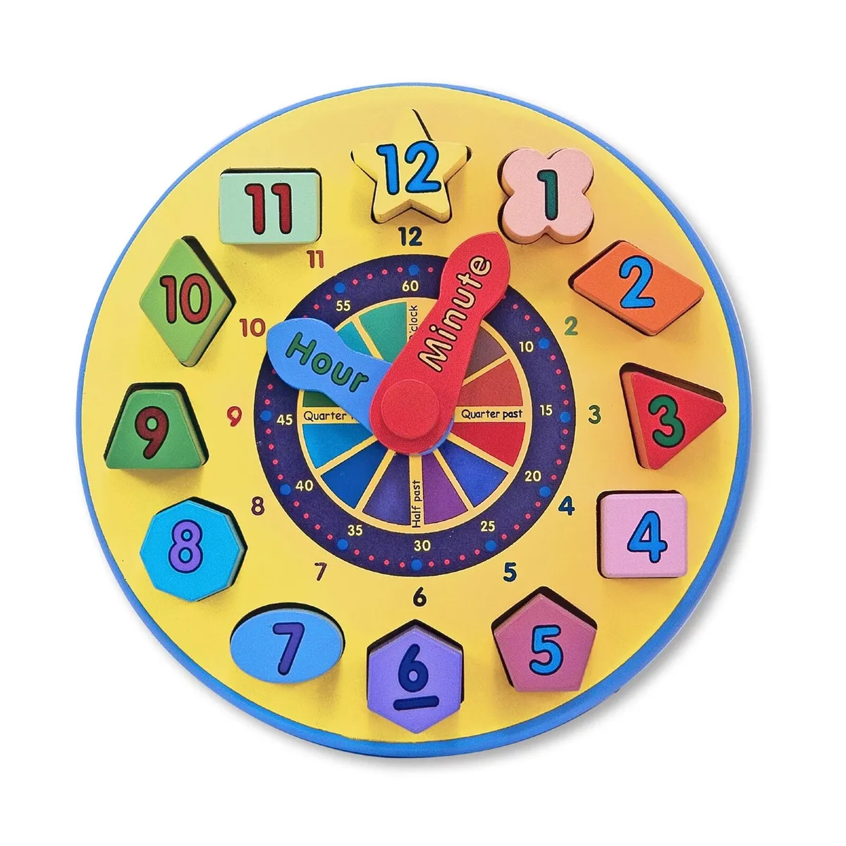 Shape Sorting Clock - Educational Kids Toy - Image 2