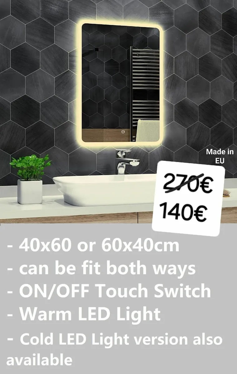 LED Bathroom Mirror - Image 2