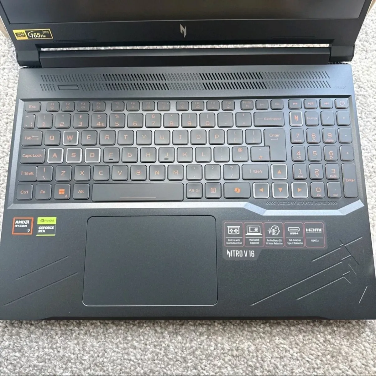 Acer Nitro V16 (Ryzen 7, RTX 4060) – New, Unused - Image 3