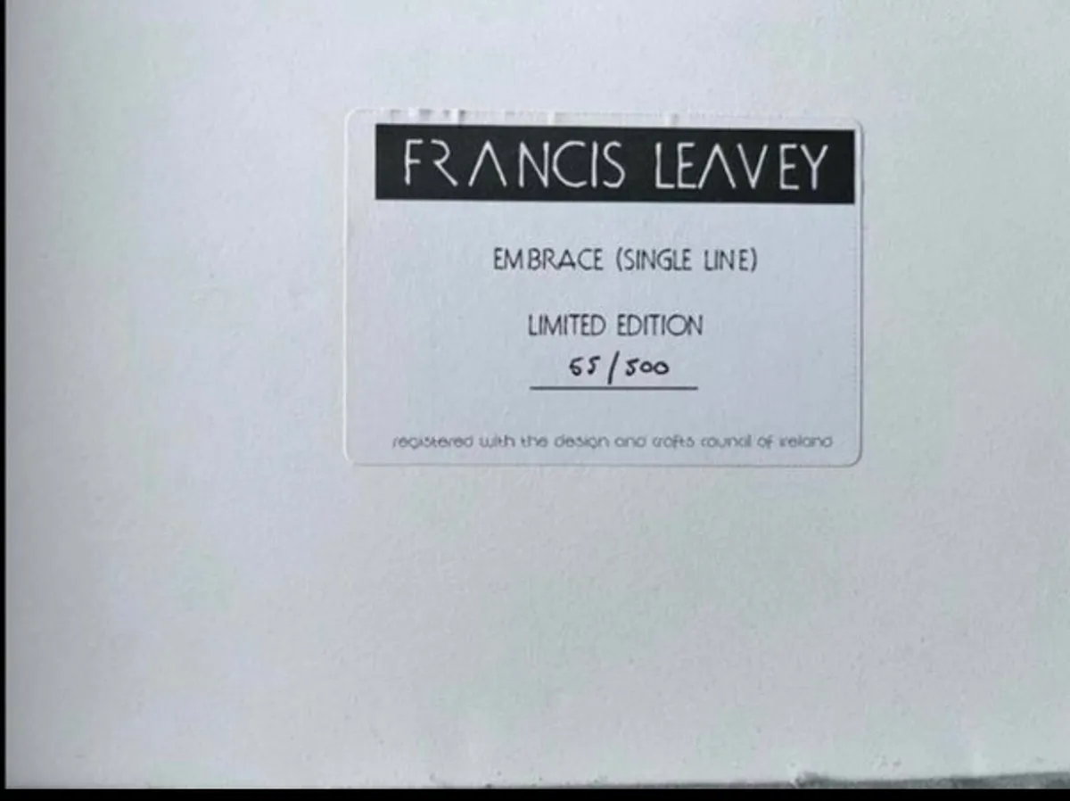 Francis Leavey - Line art canvas - Image 2