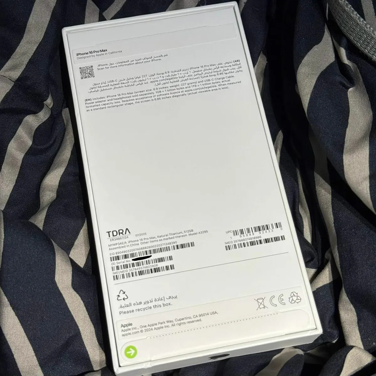 NEW - iPhone 16 Pro Max 512GB in Natural Titanium - Image 4