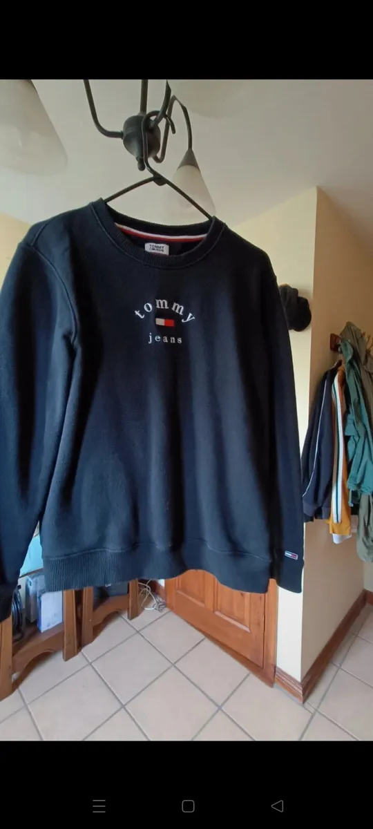 Tommy Jeans kids jumper xl or small mens. Must Go - Image 1